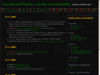 Facoolta maTMatiky.syzifyziky a in<form>atiky